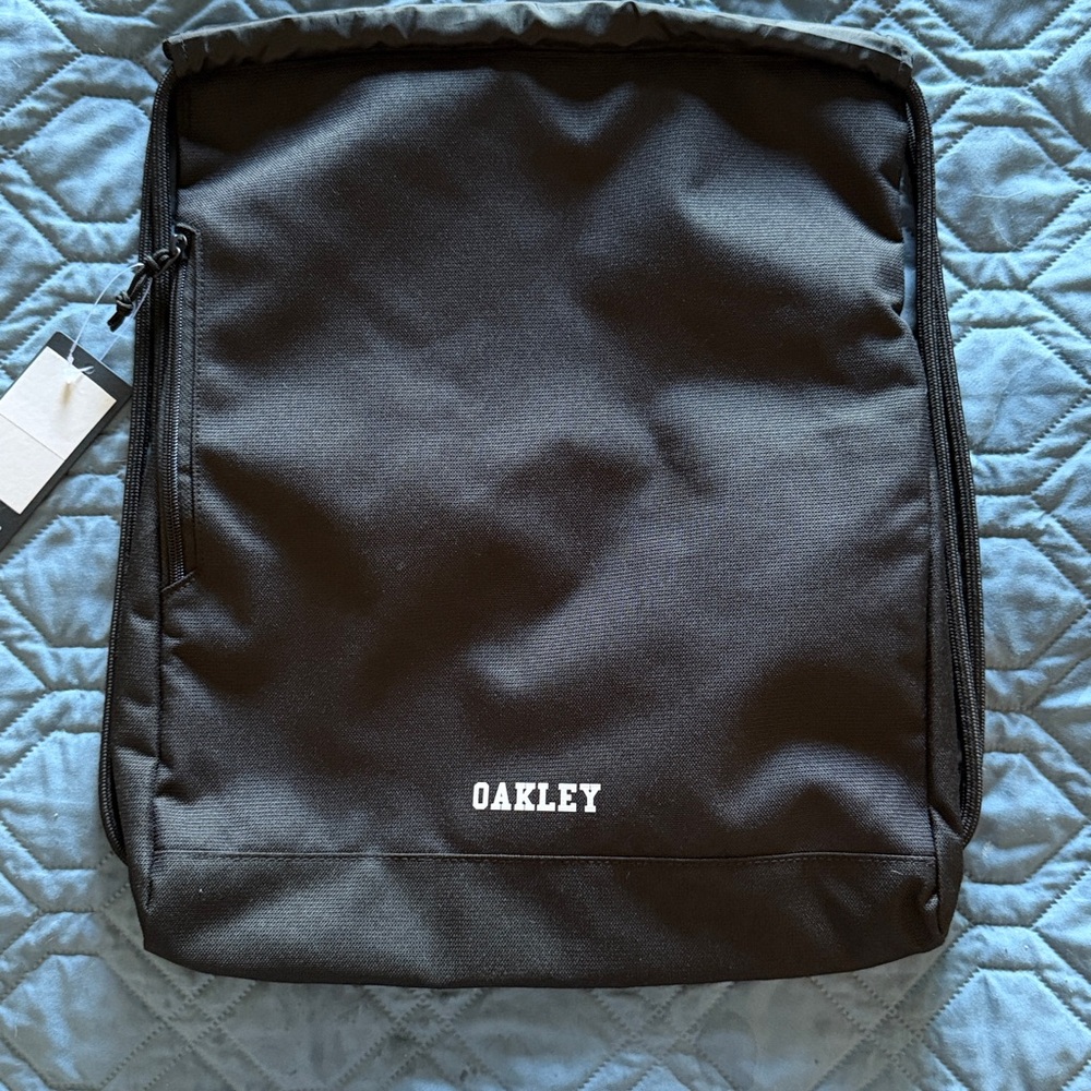 NEW Oakley Satchel College Bag Backpack Pull String Hiking Bag Backpack